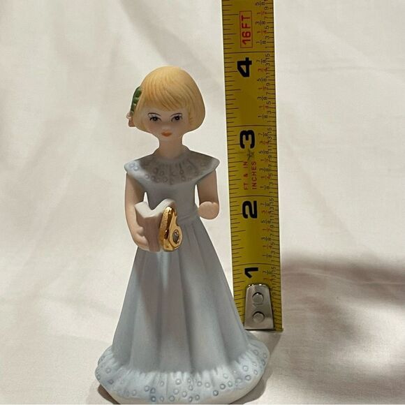 6th birthday cake topper Growing up birthday girls vintage Enesco - Picture 4 of 13